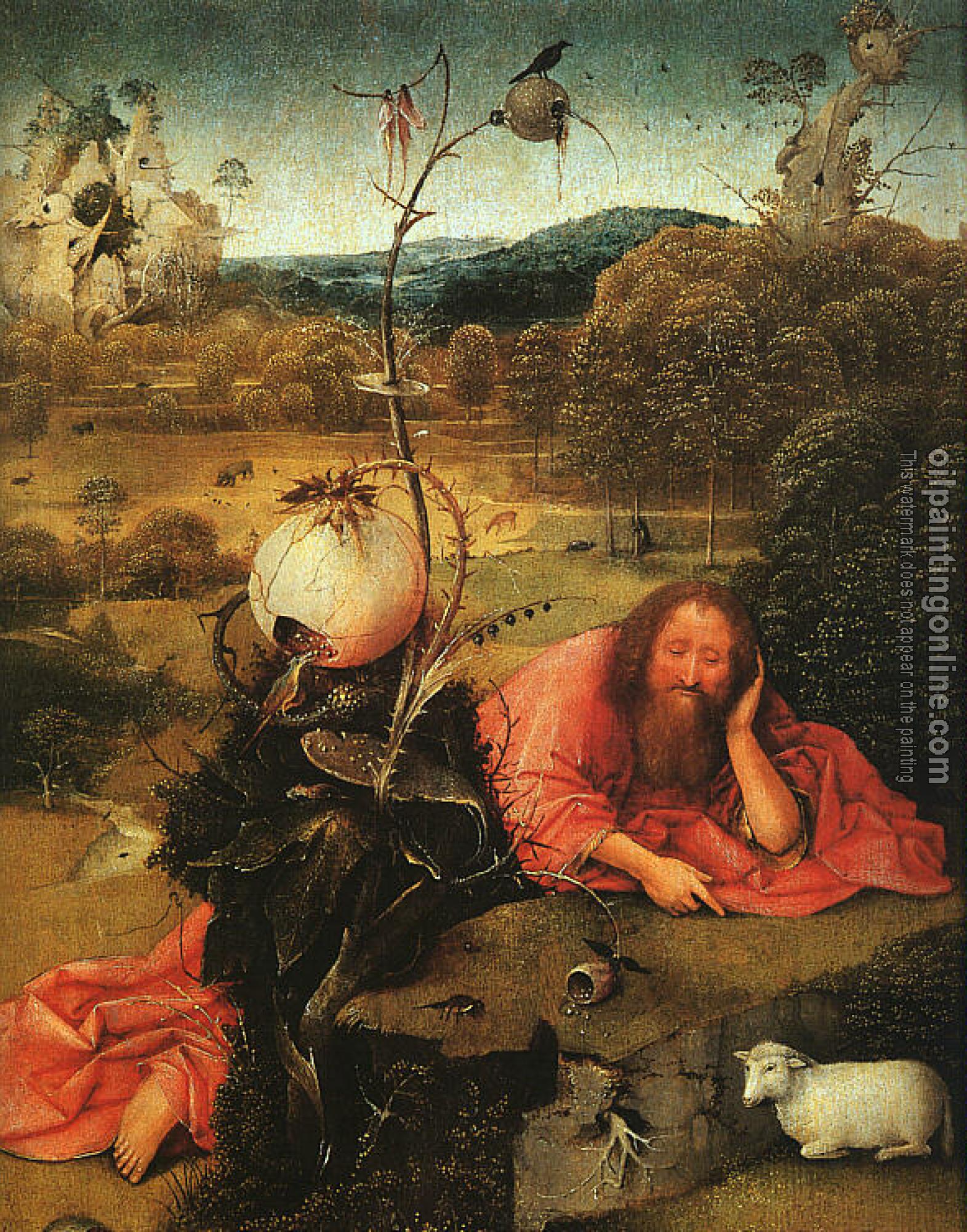 Bosch, Hieronymus - St. John the Baptist in the Wilderness